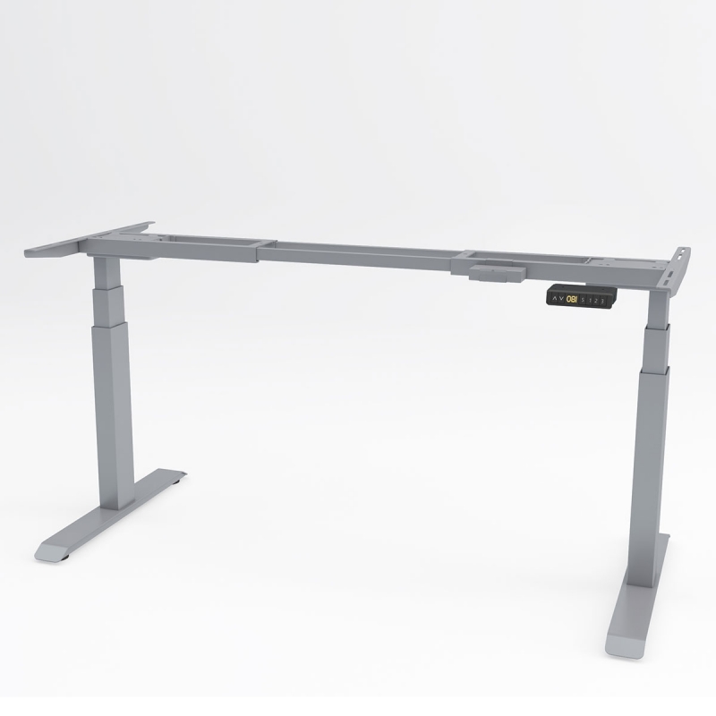 Pied de bureau électrique réglable en hauteur disponible sur univers du pro, site ecommerce français.