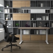Bureau réglable électrique pour un travail confortable, à découvrir sur Univers du Pro