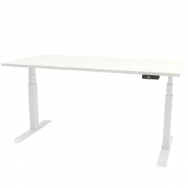 Bureau ergonomique assis debout, parfait pour le bien-être au travail, sur le site Univers du Pro