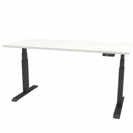 Standing desk robuste, parfait pour open space et espaces de coworking, en vente sur Univers du Pro
