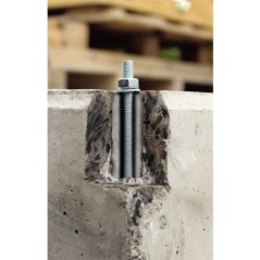 Kit de Fijación Química Varillas INOX M8 Resistencia 500Kg