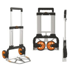 Chariot de manutention diable pliable 125kg Aluminium surface d'appu