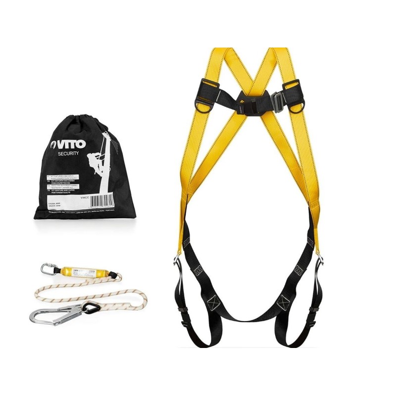 Safety Harness Shock Absorber 2 Anchor Points 2m