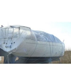 Wasserdichte transparente PE-Plane verstärkt 4x3m Dichte