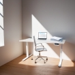 Bureau assis-debout électrique réglable 3 mémoires de position