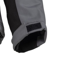 Giacca in pile impermeabile collo alto 65% poliestere 35%