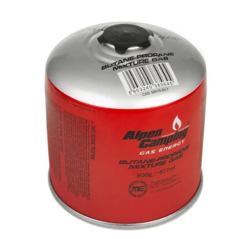 500gr gaskartouche ventiel 7/16 butaan/propaan norm