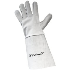 Gants de soudeur Anti-chaleur Taille 10 Manchette 15 cm Peau