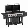 Barbecue Hybride 3-en-1 : Gaz, Charbon, Fumoir Électrique univers du pro