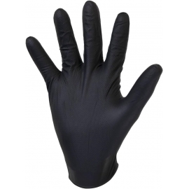 Gants en Nitrile Jetable + 1 Paire Doublure Gants Protection