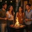 Barbecue brasero Cuisson grill Teppanyaki 3en1 Bois ou Charbon