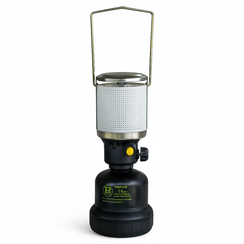Lampe à gaz 1100W Allumage Piezo Coque Métal