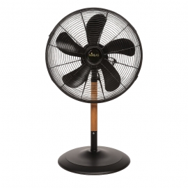 Ventilateur de Table 60W en Bois – Tête Réglable, 3 Vitesses | Univers du Pro