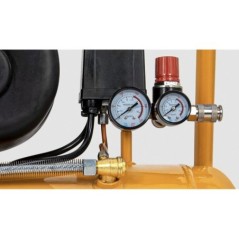 Leiser Luftkompressor 50L 10 bar 2.5 PS Motor