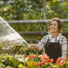 Tubo da giardino intrecciato Ø 19mm 15m 20 bar Tri-strato Poliestere