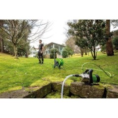 Tubo irrigazione intrecciato 19mm 50m 20 bar PVC tre strati VITO