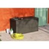 Garden Storage Box 420L Rattan Effect Waterproof