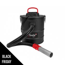 Aspirateur de cendres 800W Cuve 15 litres ITOOLS Souffleur Cendres chaudes jusqu'à 50°C + Filtre HEPA