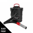 Aspirateur de cendres 800W Cuve 15 litres ITOOLS Souffleur Cendres chaudes jusqu'à 50°C + Filtre HEPA
