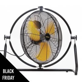 Ventilateur de sol 150W Oscillant Multi Directionnel à 360° 3 vitesses STANLEY