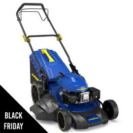 Tondeuse à gazon thermique Autotractée 7.5CV Coupe 53cm Moteur 4T OHV 224Cm3 Tondeuse Mulching Goodyear