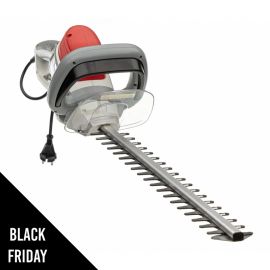 Taille haie électrique 600W - Double lame 55 cm - Poignée ergonomique pivotante - Frein électrique - IKRA