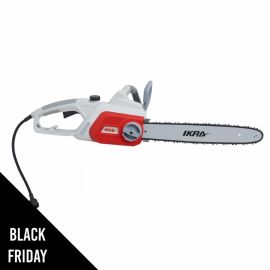 Tronçonneuse Électrique 2200W - Guide Lame 40 cm - Coupe rapide anti vibration, Lubrification auto - IKRA