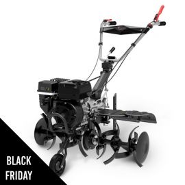 Motobineuse Thermique LAMBORGHINI – 7 CV, 212 cm³, Moteur 4T, Largeur 56 à 76 cm, 3 Vitesses + Fraises & Disques