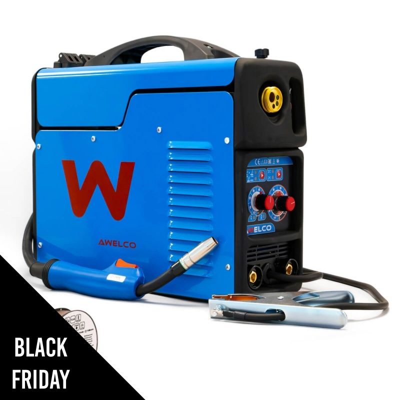 Poste à souder MultiProcédés 140A Soudage MMA - MIG gaz - TIG EASYMIG 180 AWELCO Soudure Professionnel