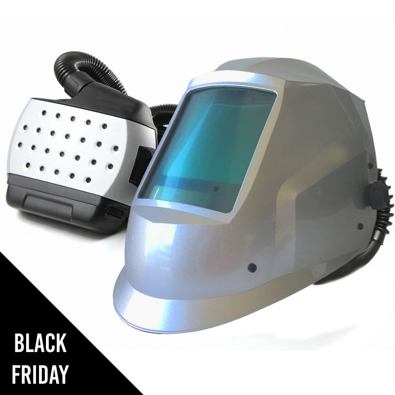 Cagoule de soudure ventilée E-AIR FRESH Teinte 4/8-8/9-13 Contrôle Digital AWELCO HELMET 6000