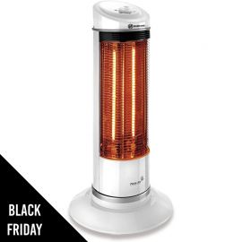 Chauffage Électrique Infrarouge PLEIN AIR 1200W – Tour Oscillante 180° avec Système Anti-basculement