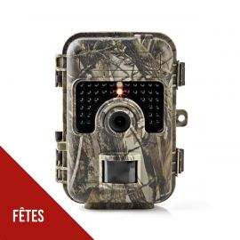 Camera de chasse nature 16MP Vision 90° Détecteur de mouvement Portée 20m de jour et 15m de nuit IP66 NEDIS