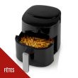 Friteuse Air fryer sans huile 4.5 Litres 1300W Numérique 40 - 220°C Minuterie 240 min Airfryer NEDIS