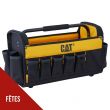 Sac à outils Ouvert avec poignée 12L Caterpillar Sac de travail 16 poches extérieures Polyester / PVC