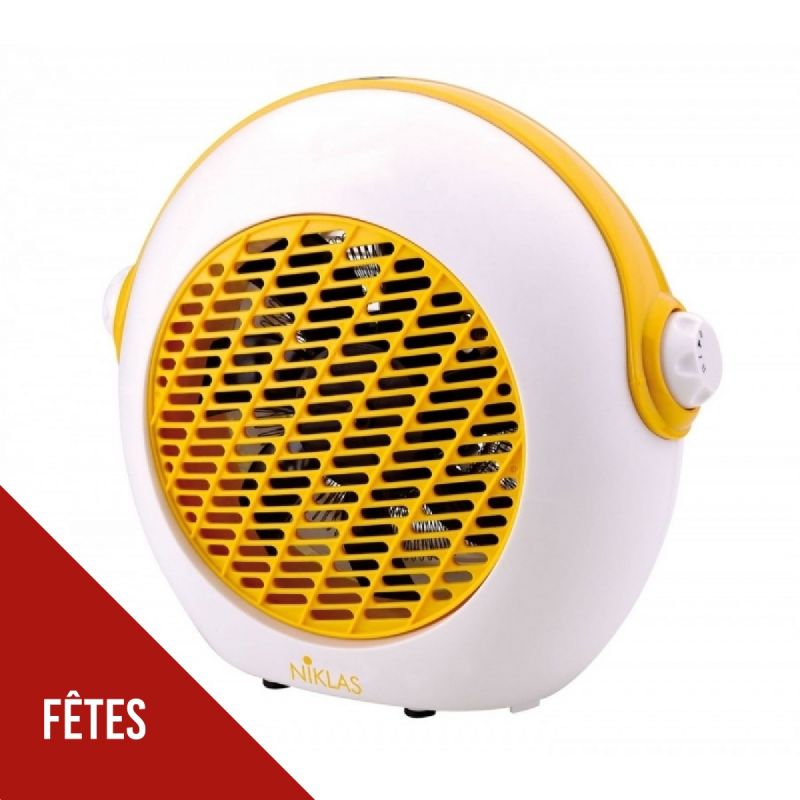 Produit neuf Chauffage soufflant 2000W Niklas Deejay Yellow