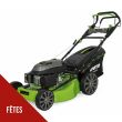 Tondeuse à gazon thermique Autotractée 6,5 CV Pelouses 2000m2 Mulching Bac 65L VITO