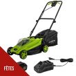 Tondeuse à Gazon Sans Fil 20 V VITO – Batterie 4.0 Ah + Chargeur, Largeur Coupe 32 cm, Bac 30 L, Surface 300 m²