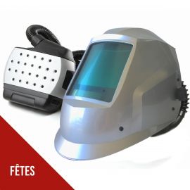 Cagoule de soudure ventilée E-AIR FRESH Teinte 4/8-8/9-13 Contrôle Digital AWELCO HELMET 6000