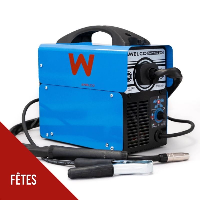 Poste à souder Mig Sans gaz Inverter EasyMig100 Synergique AWELCO