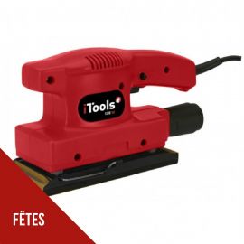 Ponceuse vibrante 135W Surface de poncage 90 x 187 mm ITools