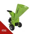 Broyeur de végétaux thermique 15CV - 3 Lames de coupe pour Branches Ø 100 mm Démarrage électrique VITO