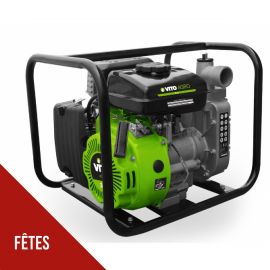 Reconditionné Motopompe thermique 4T 3CV 105 Cm3 Eaux claires Vide caves ou Piscines VITO