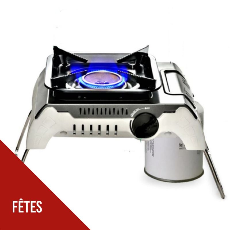 Jamais utilisé Réchaud à Gaz 2400W Allumage Piezo avec Mallette de transport FIVESTAR