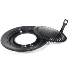 Estufa de gas portátil 2200W grill encendido piezo integrado con