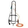 Thermal Weed Burner Propane Burner 50 mm Hose 5 m Trolley
