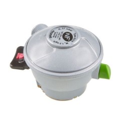 Quick-On 37mbar Propane Gas Regulator Kit 27mm Valve + Hose