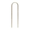 Set of 10 U-Shaped Metal Pegs for Mulch Fabric Fixation