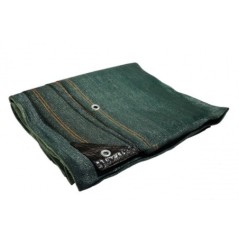 Bâche brise vue 1x5 m verte 220g/m² polyéthylène renforcé TECPLAST