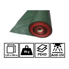 Toile de paillage verte 1