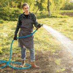 Ultra verstärkter Gartenschlauch 50m Ø25mm 21bar PVC 3